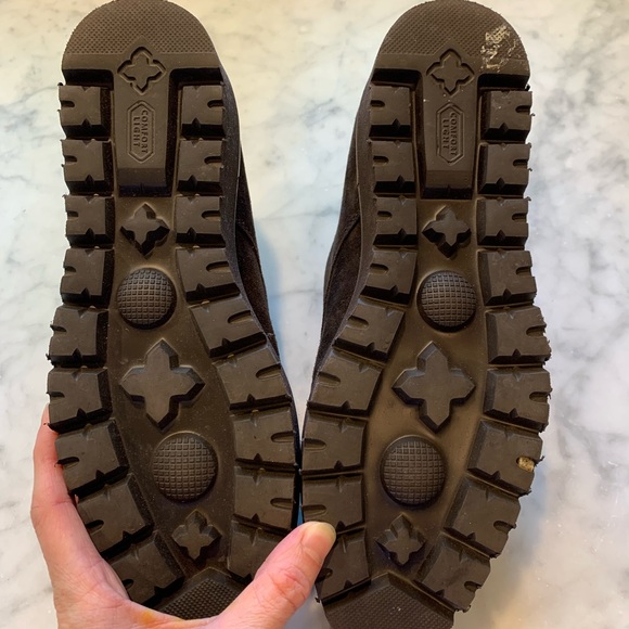 Ann Mashburn Double Monk Strap Shoes - Chocolate Suede- Size 36/6 - Picture 6 of 7